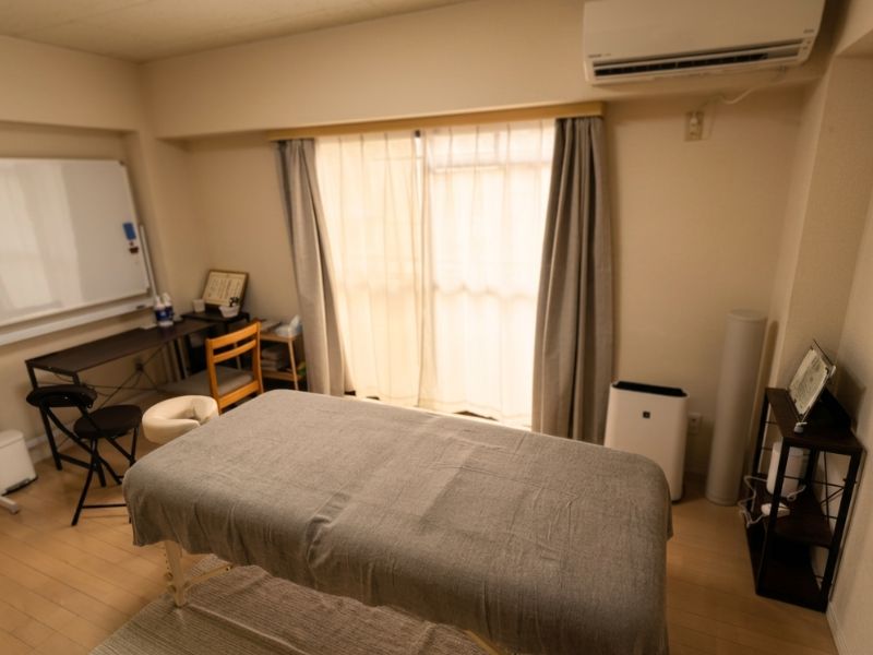 柏市の整体院ひざこぞう 院内の様子