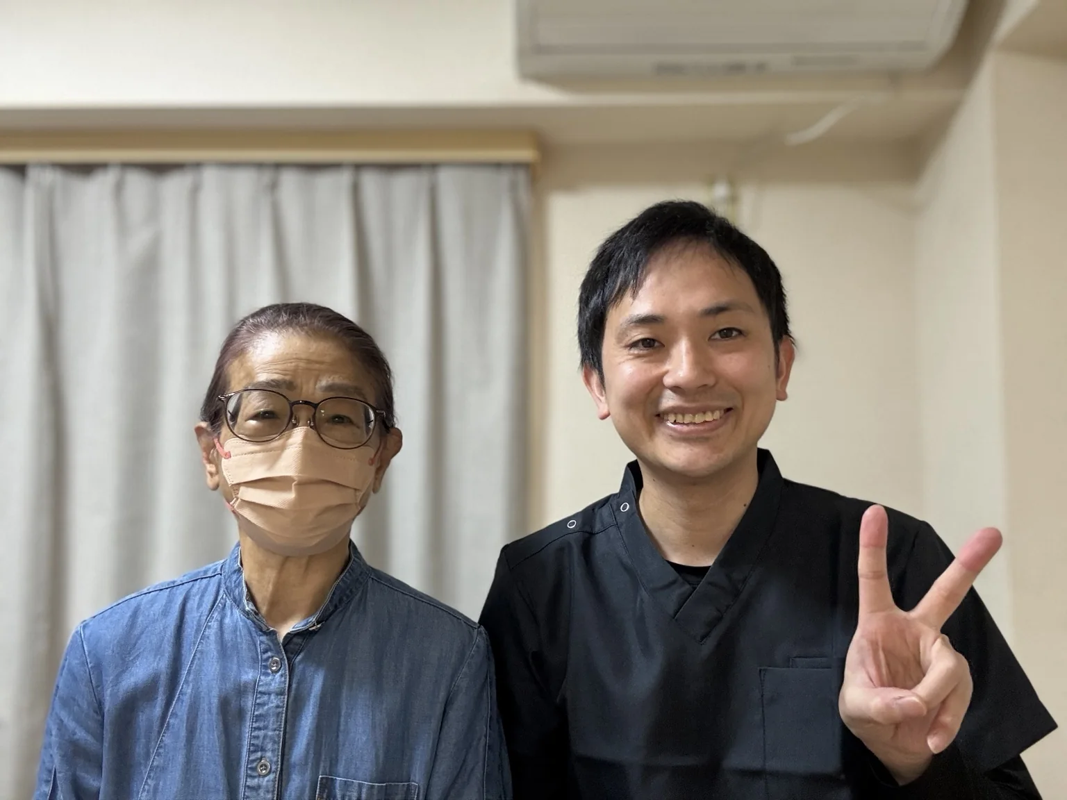 沼尻様と院長の写真