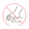 説明なしに強い施術をしないことを表すイラスト